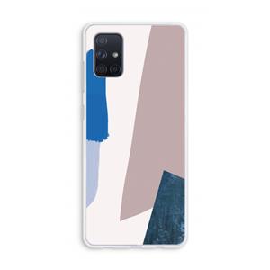 CaseCompany Lapis: Galaxy A71 Transparant Hoesje