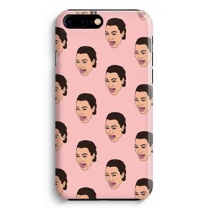 CaseCompany Ugly Cry Call: iPhone 8 Plus Volledig Geprint Hoesje