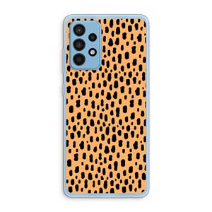 CaseCompany Panter: Samsung Galaxy A52 Transparant Hoesje