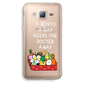 CaseCompany Bento a day: Samsung Galaxy J3 (2016) Transparant Hoesje