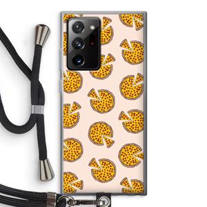 CaseCompany You Had Me At Pizza: Samsung Galaxy Note 20 Ultra / Note 20 Ultra 5G Transparant Hoesje met koord