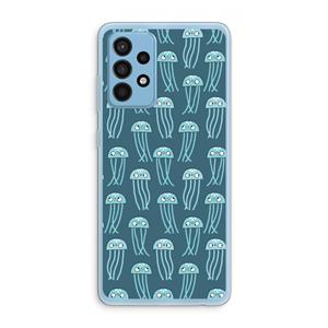 CaseCompany Kwallie: Samsung Galaxy A52 Transparant Hoesje