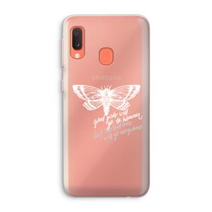 CaseCompany Good or bad: Samsung Galaxy A20e Transparant Hoesje