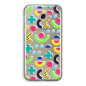 CaseCompany 8-bit N°1: Samsung Galaxy A5 (2017) Transparant Hoesje