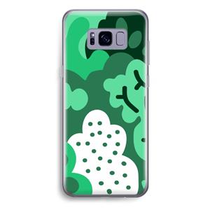 CaseCompany Bushes: Samsung Galaxy S8 Plus Transparant Hoesje