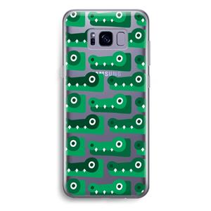 CaseCompany Crocs: Samsung Galaxy S8 Plus Transparant Hoesje