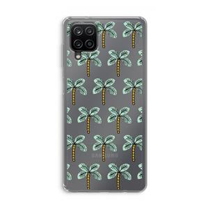 CaseCompany Paradise: Samsung Galaxy A12 Transparant Hoesje