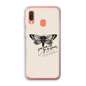 CaseCompany Good or bad: Samsung Galaxy A20e Transparant Hoesje