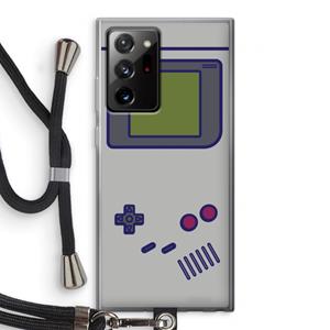 CaseCompany Game On: Samsung Galaxy Note 20 Ultra / Note 20 Ultra 5G Transparant Hoesje met koord