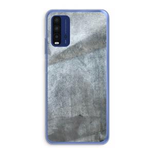 CaseCompany Grey Stone: Xiaomi Redmi 9T Transparant Hoesje