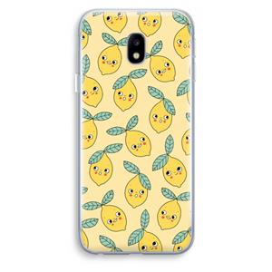 CaseCompany Citroenen: Samsung Galaxy J3 (2017) Transparant Hoesje