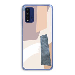 CaseCompany Luca: Xiaomi Redmi 9T Transparant Hoesje