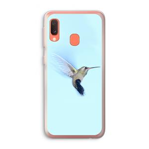 CaseCompany Kolibri: Samsung Galaxy A20e Transparant Hoesje