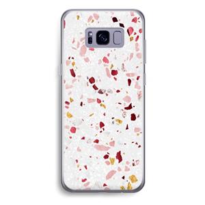 CaseCompany Terrazzo N°9: Samsung Galaxy S8 Plus Transparant Hoesje