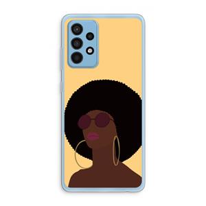 CaseCompany Golden hour: Samsung Galaxy A52 Transparant Hoesje
