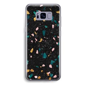 CaseCompany Terrazzo N°10: Samsung Galaxy S8 Plus Transparant Hoesje