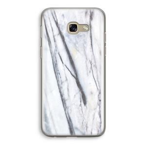 CaseCompany Gestreepte marmer: Samsung Galaxy A5 (2017) Transparant Hoesje