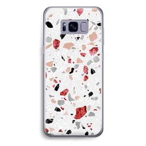 CaseCompany Terrazzo N°12: Samsung Galaxy S8 Plus Transparant Hoesje