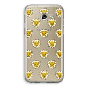 CaseCompany Leeuwenkoppen: Samsung Galaxy A5 (2017) Transparant Hoesje
