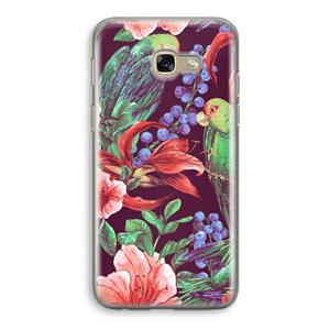 CaseCompany Papegaaien: Samsung Galaxy A5 (2017) Transparant Hoesje