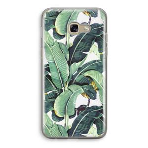 CaseCompany Bananenbladeren: Samsung Galaxy A5 (2017) Transparant Hoesje