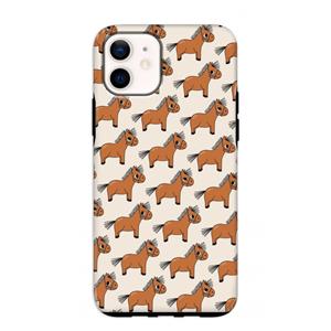 CaseCompany Pony: iPhone 12 mini Tough Case