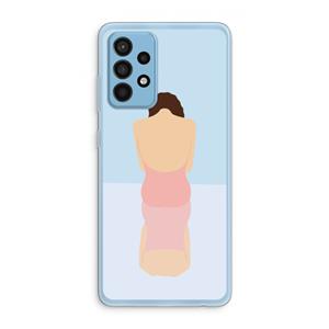 CaseCompany Mirror: Samsung Galaxy A52 Transparant Hoesje