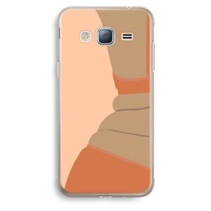 CaseCompany Bikini: Samsung Galaxy J3 (2016) Transparant Hoesje