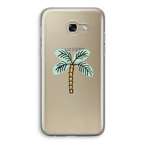 CaseCompany Palmboom: Samsung Galaxy A5 (2017) Transparant Hoesje