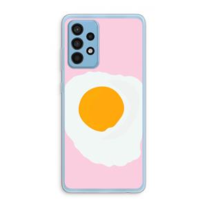 CaseCompany Sunny side up: Samsung Galaxy A52 Transparant Hoesje