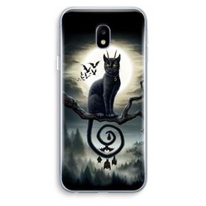 CaseCompany Moonlight Companions: Samsung Galaxy J3 (2017) Transparant Hoesje