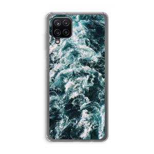 CaseCompany Zee golf: Samsung Galaxy A12 Transparant Hoesje