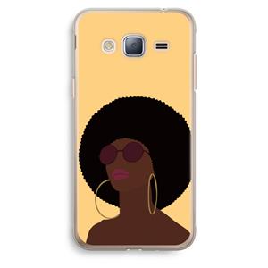 CaseCompany Golden hour: Samsung Galaxy J3 (2016) Transparant Hoesje