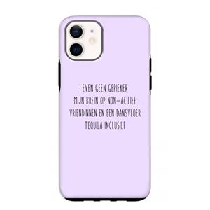 CaseCompany Tequila: iPhone 12 mini Tough Case