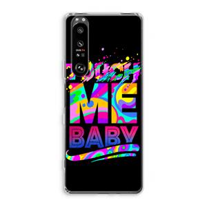 CaseCompany Touch Me: Sony Xperia 1 III Transparant Hoesje