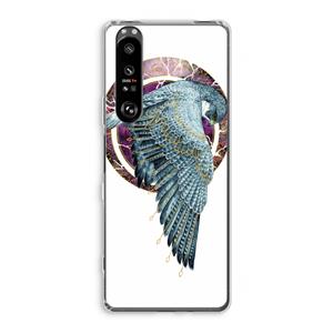CaseCompany Golden Falcon: Sony Xperia 1 III Transparant Hoesje