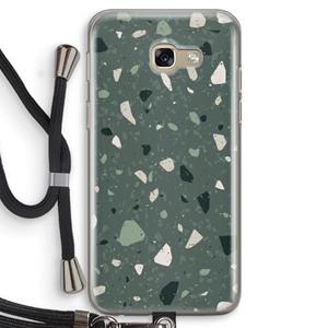 CaseCompany Terrazzo N°19: Samsung Galaxy A5 (2017) Transparant Hoesje met koord