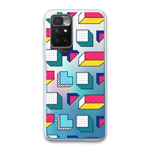 CaseCompany 8-bit N°7: Xiaomi Redmi 10 Transparant Hoesje