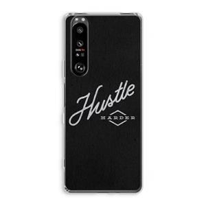 CaseCompany Hustle: Sony Xperia 1 III Transparant Hoesje