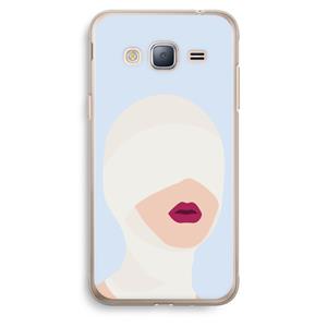 CaseCompany Incognito: Samsung Galaxy J3 (2016) Transparant Hoesje