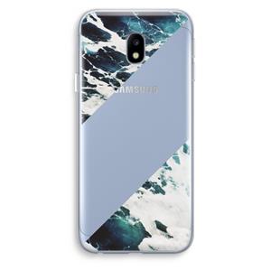 CaseCompany Golven: Samsung Galaxy J3 (2017) Transparant Hoesje
