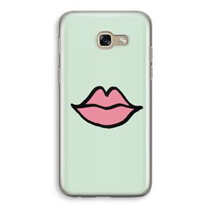 CaseCompany Kusje: Samsung Galaxy A5 (2017) Transparant Hoesje