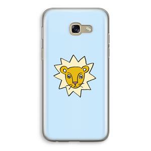 CaseCompany Kleine leeuw: Samsung Galaxy A5 (2017) Transparant Hoesje