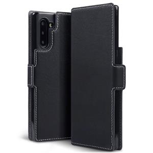 Qubits slim wallet hoes - Samsung Galaxy Note 10 - Zwart
