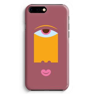 CaseCompany Mono V: iPhone 8 Plus Volledig Geprint Hoesje