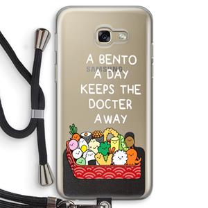 CaseCompany Bento a day: Samsung Galaxy A5 (2017) Transparant Hoesje met koord