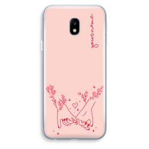 CaseCompany Best Friends: Samsung Galaxy J3 (2017) Transparant Hoesje