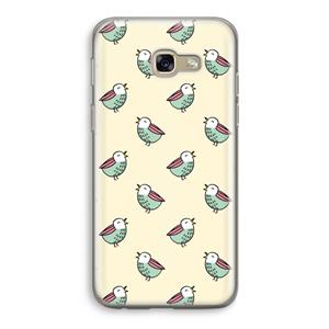 CaseCompany Vogeltjes: Samsung Galaxy A5 (2017) Transparant Hoesje