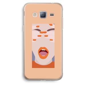 CaseCompany Surprise: Samsung Galaxy J3 (2016) Transparant Hoesje