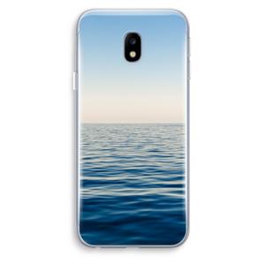 CaseCompany Water horizon: Samsung Galaxy J3 (2017) Transparant Hoesje